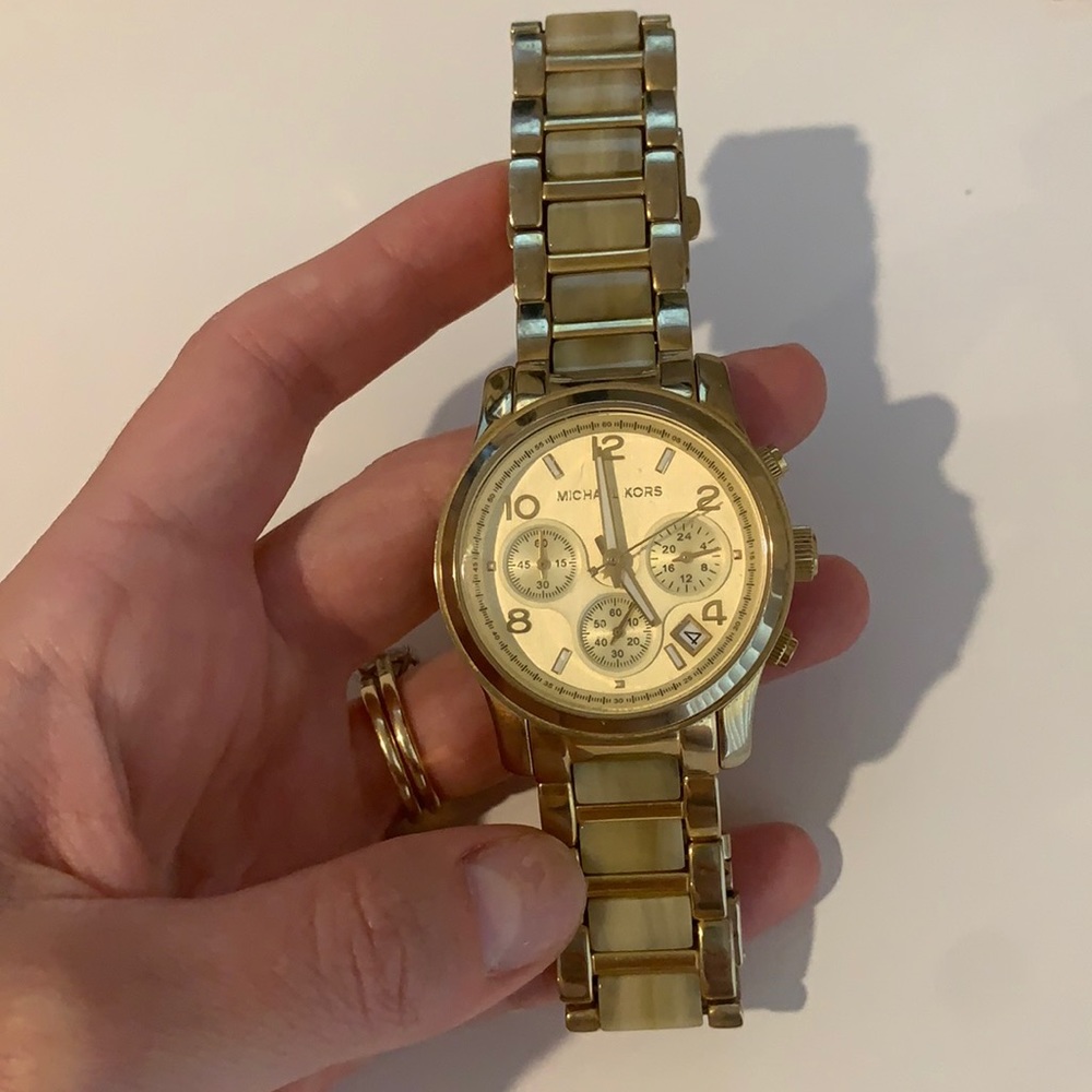 Michael Kors gold watch